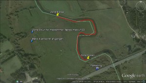 Restriktion ved Hagebro zone 9 vest